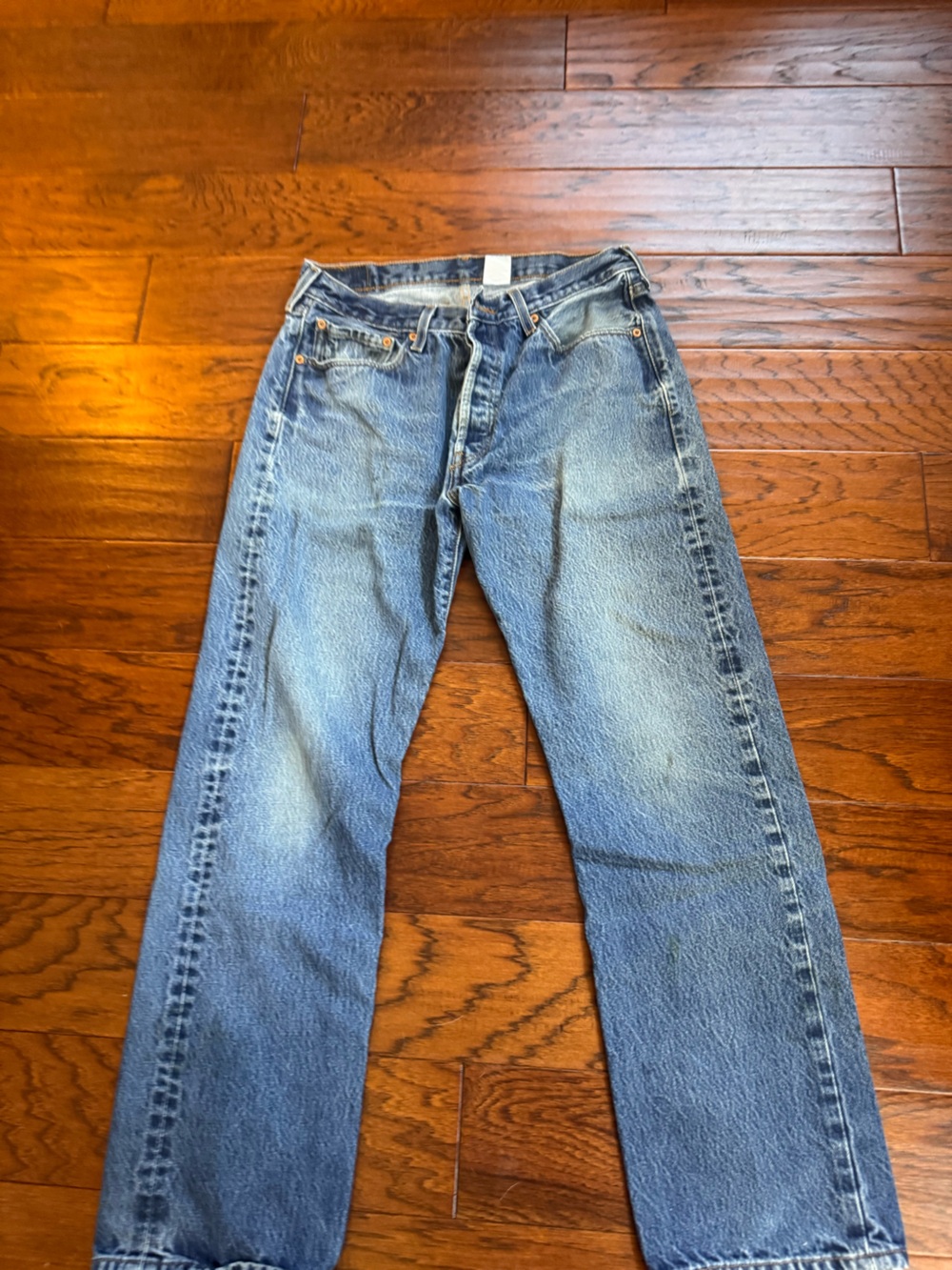 Levi's Light Blue Straight Jeans